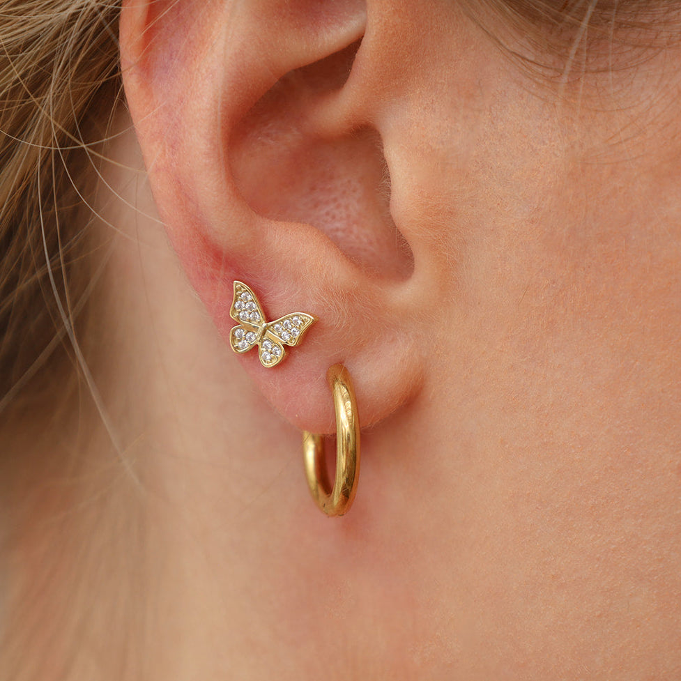 Blythe Butterfly Stud