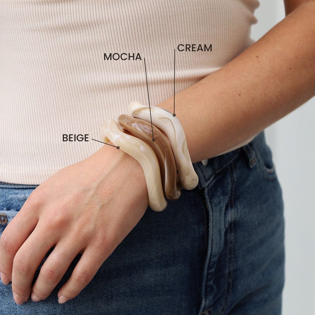 Elise Acrylic Bracelet