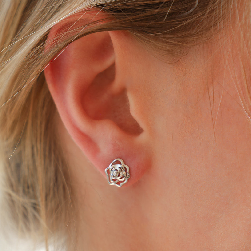 Cecily Flower Studs